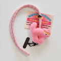 Pink Fuzzy Cat Phone Charm Keychain – tech (view 1)