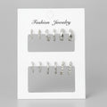 Pearl and Crystal Hoop Earring Set - Default 2 – jewelry (view 1)