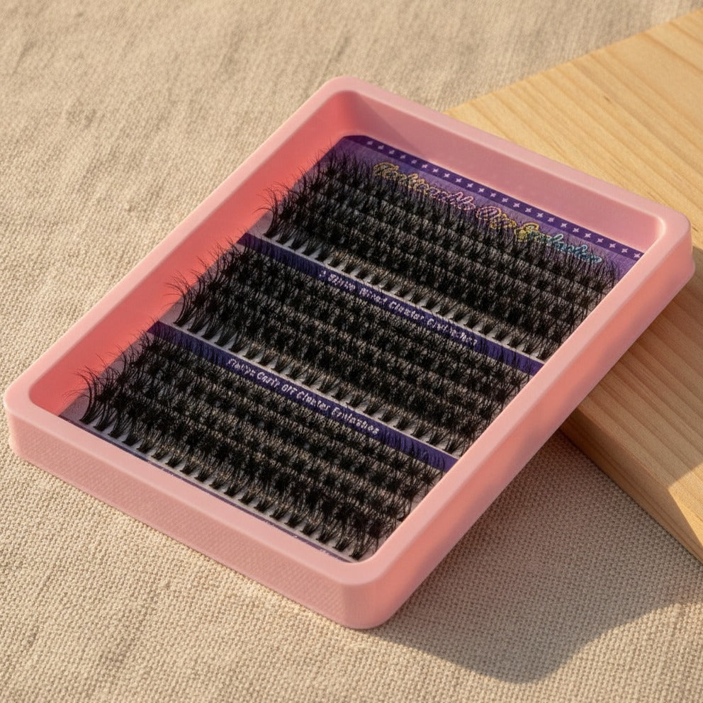 Lash Cluster Extension Kit 300PC - Mixed Lengths 30D+40D+50D