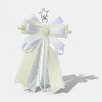 Layered Bow Bag Charm - Yellow