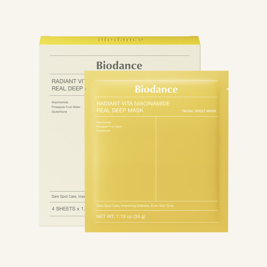 Radiant Vita Niacinamide Real Deep Mask 1Box (34g*4ea)