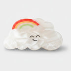 Cloud Pearl Hair Claw Clip - Rainbow 8cm – hair accessories (view 1)