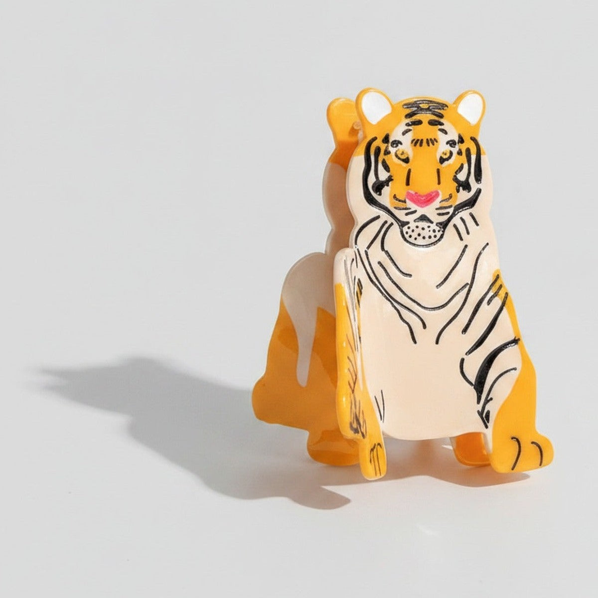 Tiger Animal Claw Hair Clip - Yellow Tiger – hair accessories (view 1)