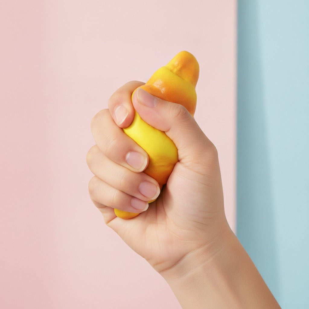 Squishy Bread Collection - Caterpillar Cake - squeeze in hand