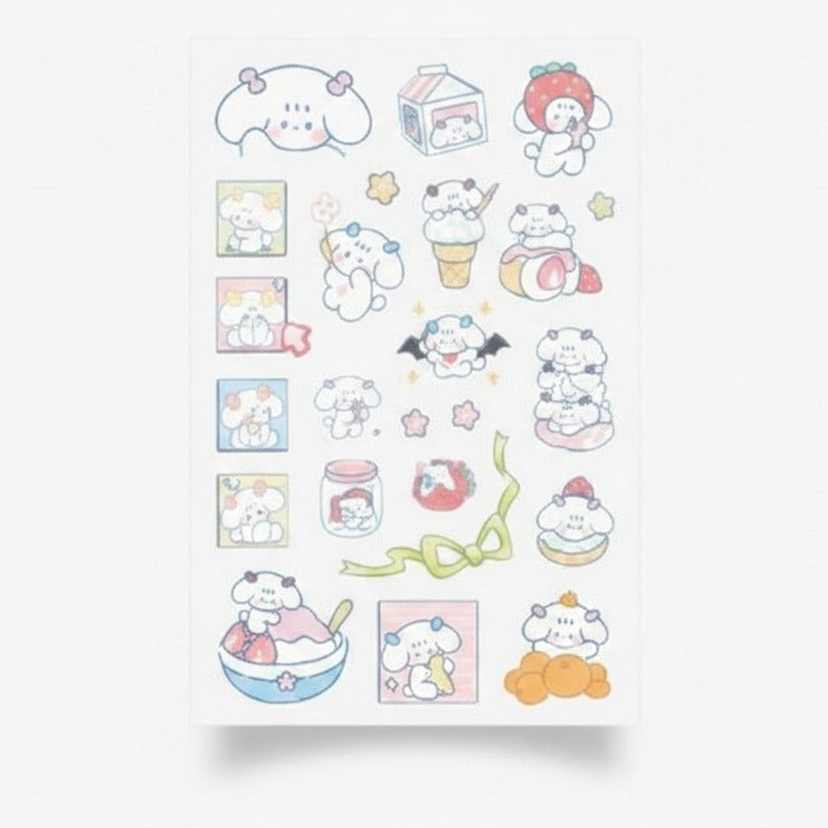 Kawaii Sticker Sheet Set - Garden Getaway