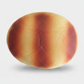 Striped Two-Tone Round Stress Ball – novelty & toys (view 1)