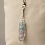 Heart Keycap Light-Up Keychain - Pastel Mix