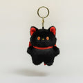 Cute Fluffy Cat Keychain Charm – novelty & toys (view 1)