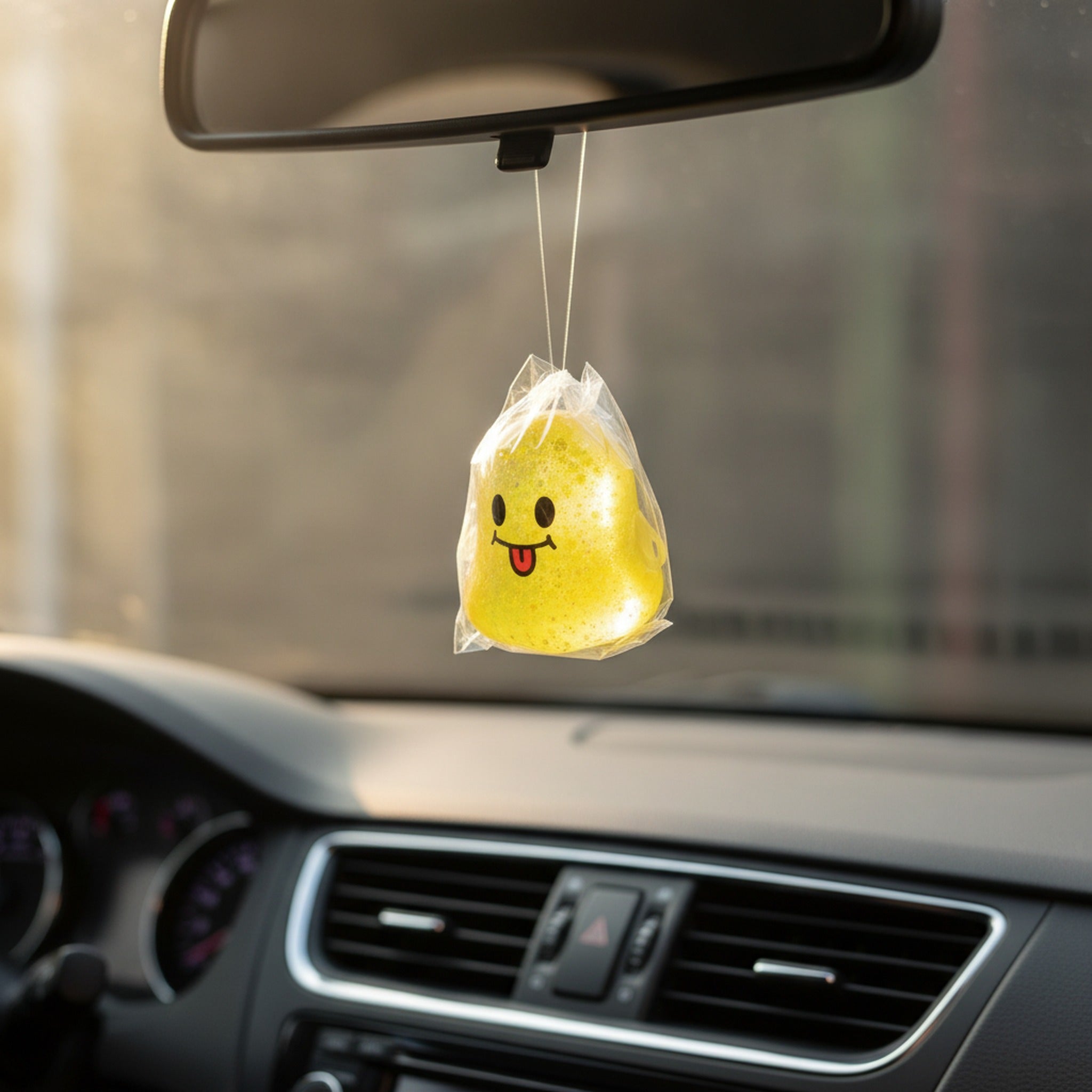 Grinning Ghost Squishy - Yellow
