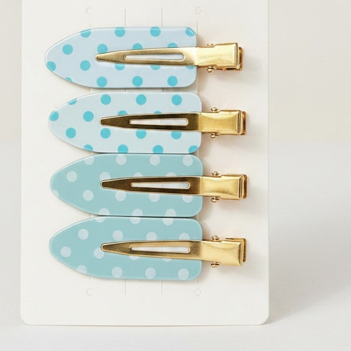 4-Piece Polka Dot Hairpin Set – hair accessories (view 1)