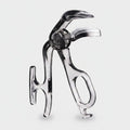 Clear Glass Eyelash Curler With Black Handle – Korean beauty tool (view 1)