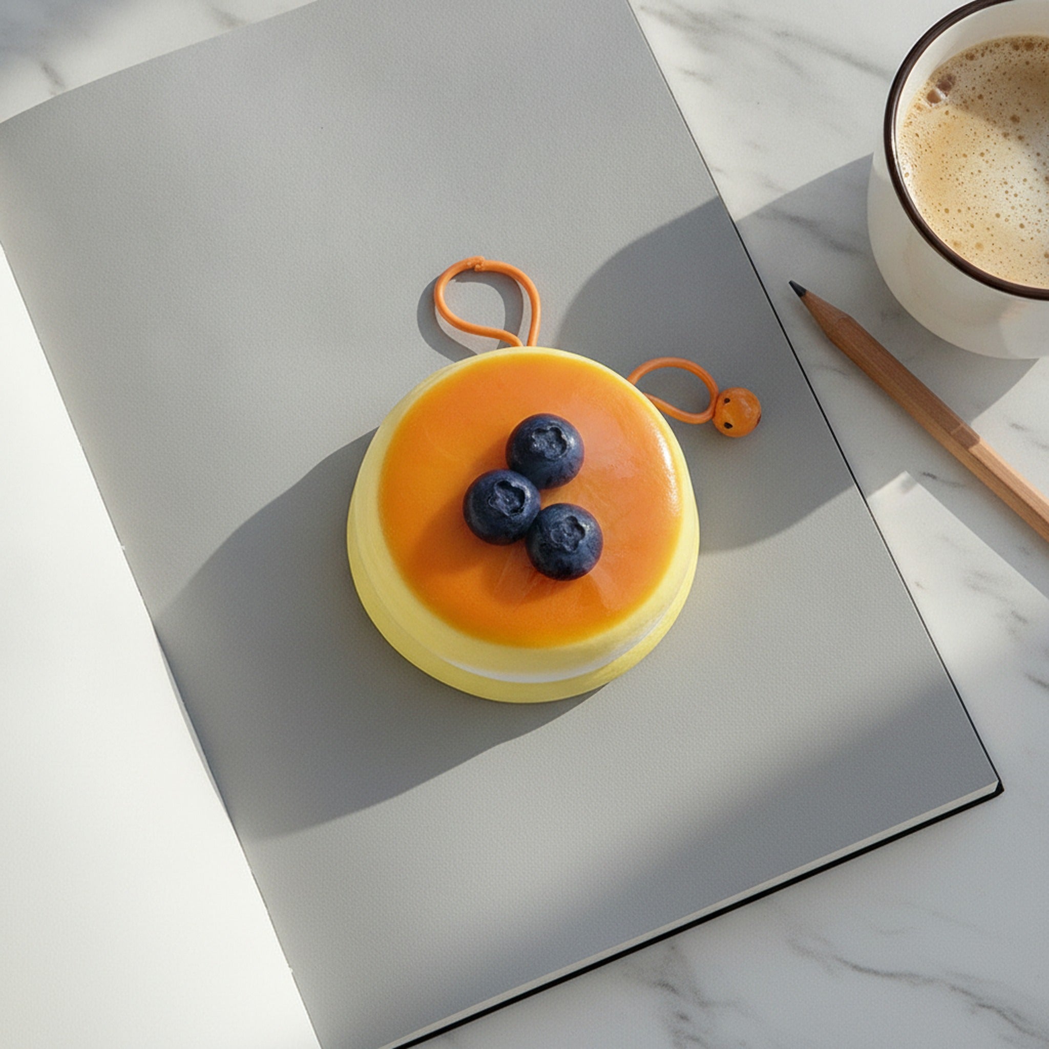 Blueberry Soufflé Squishy