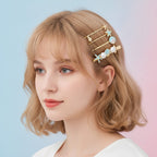 Coastal Charm Hair Clip Set - Blue