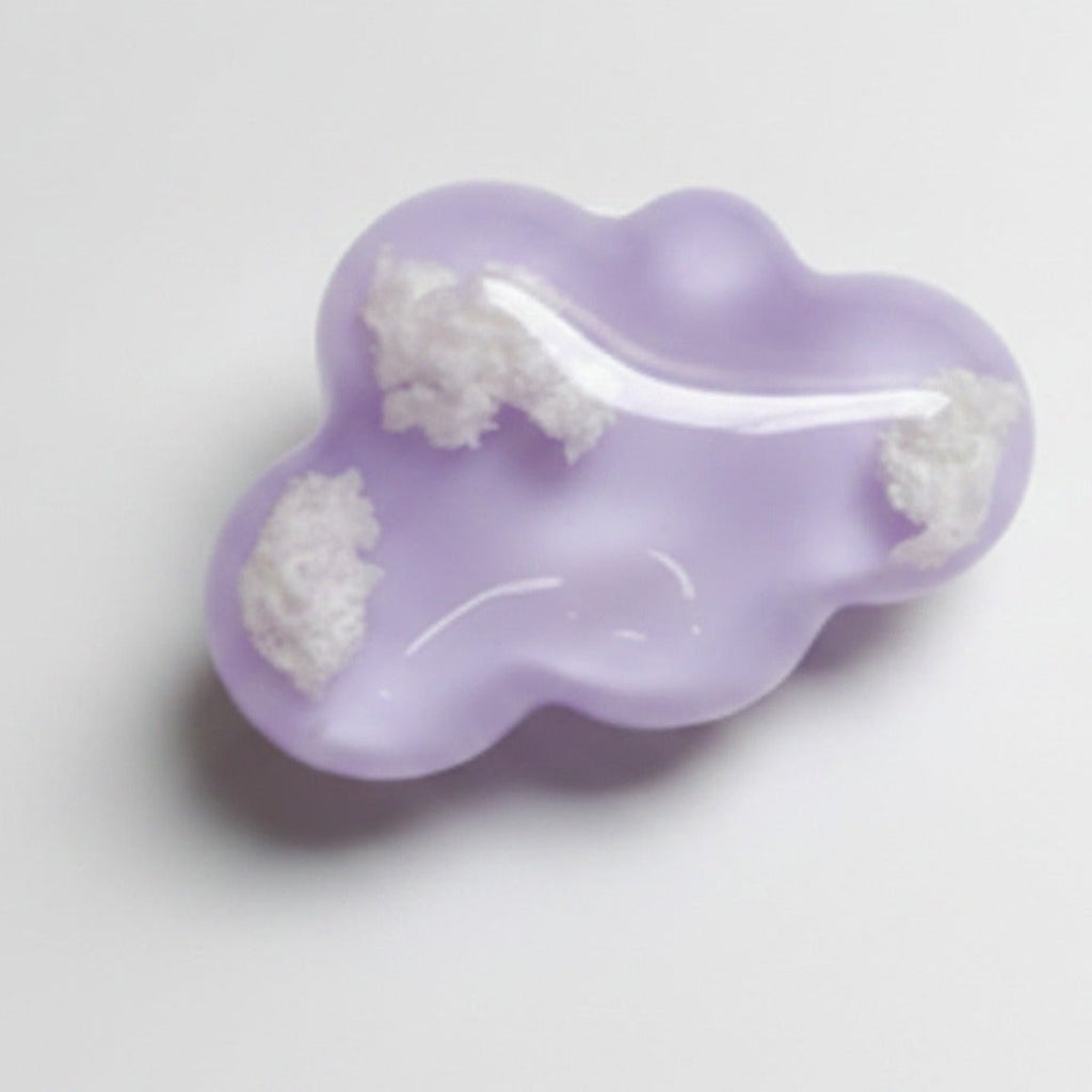 Puffy Cloud Phone Grip - Lavender