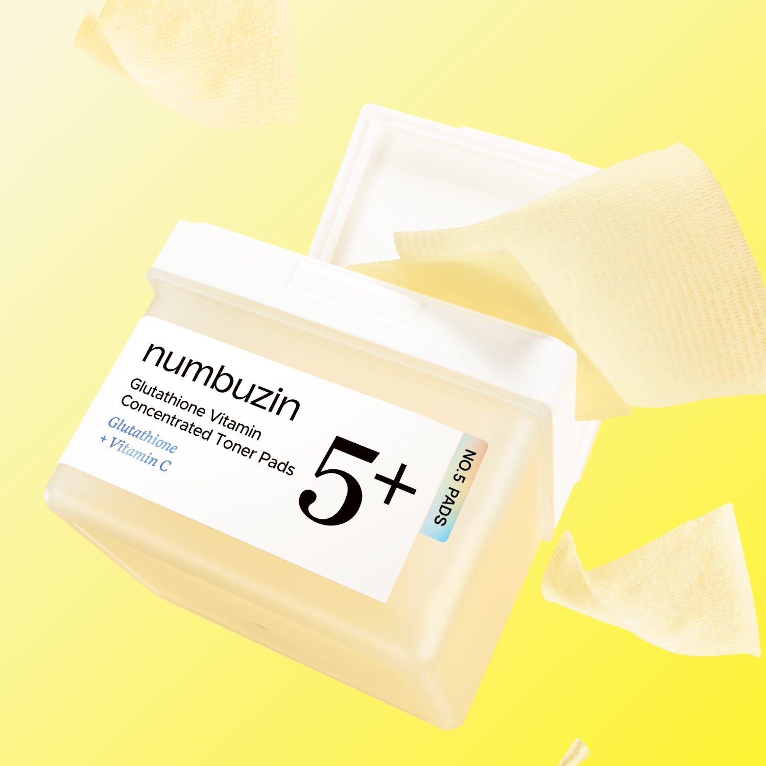 No.5+ Glutathione Vitamin Concentrated Toner Pad (70 Pads)