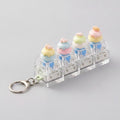 Cartoon Bread Fidget Keychain Toy - Type 1