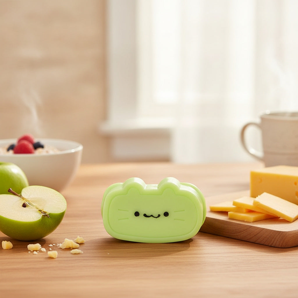 Cheese Cat Squishy - Green Apple Cheese