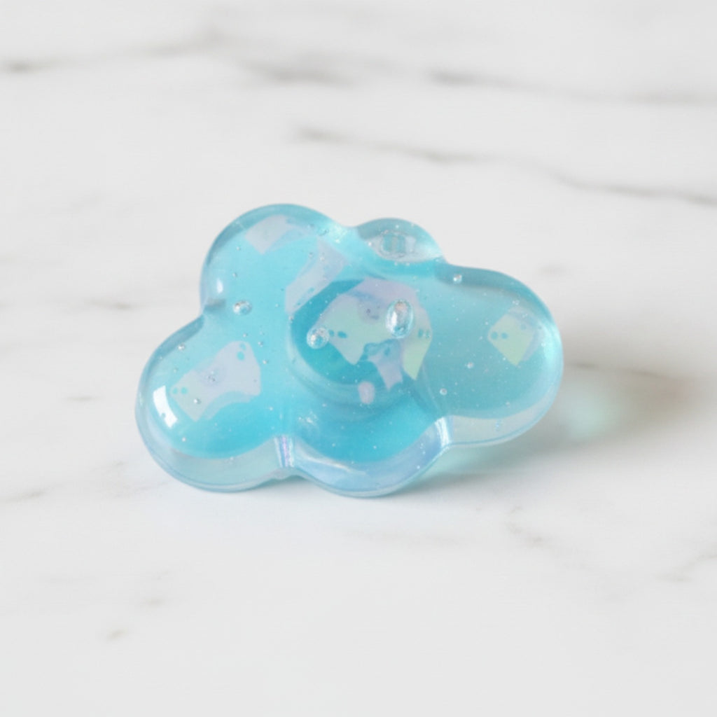 Cloud Pop Phone Grip - Blue