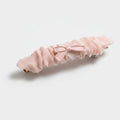 Velvet Bow Hair Clip Rose Gold – hair accessories (view 1)