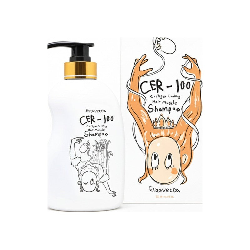 (Renew) CER-100 Collagen Coating Hair A+ Muscle Helltornado Shampoo 500ml