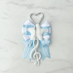 Butterfly Bow Bag Charm - Blue