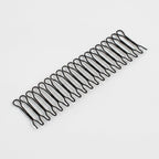 Wavy Hair Claw Clip - Black Small
