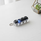Mini Keyboard Switch Keychain - Black 4-Key