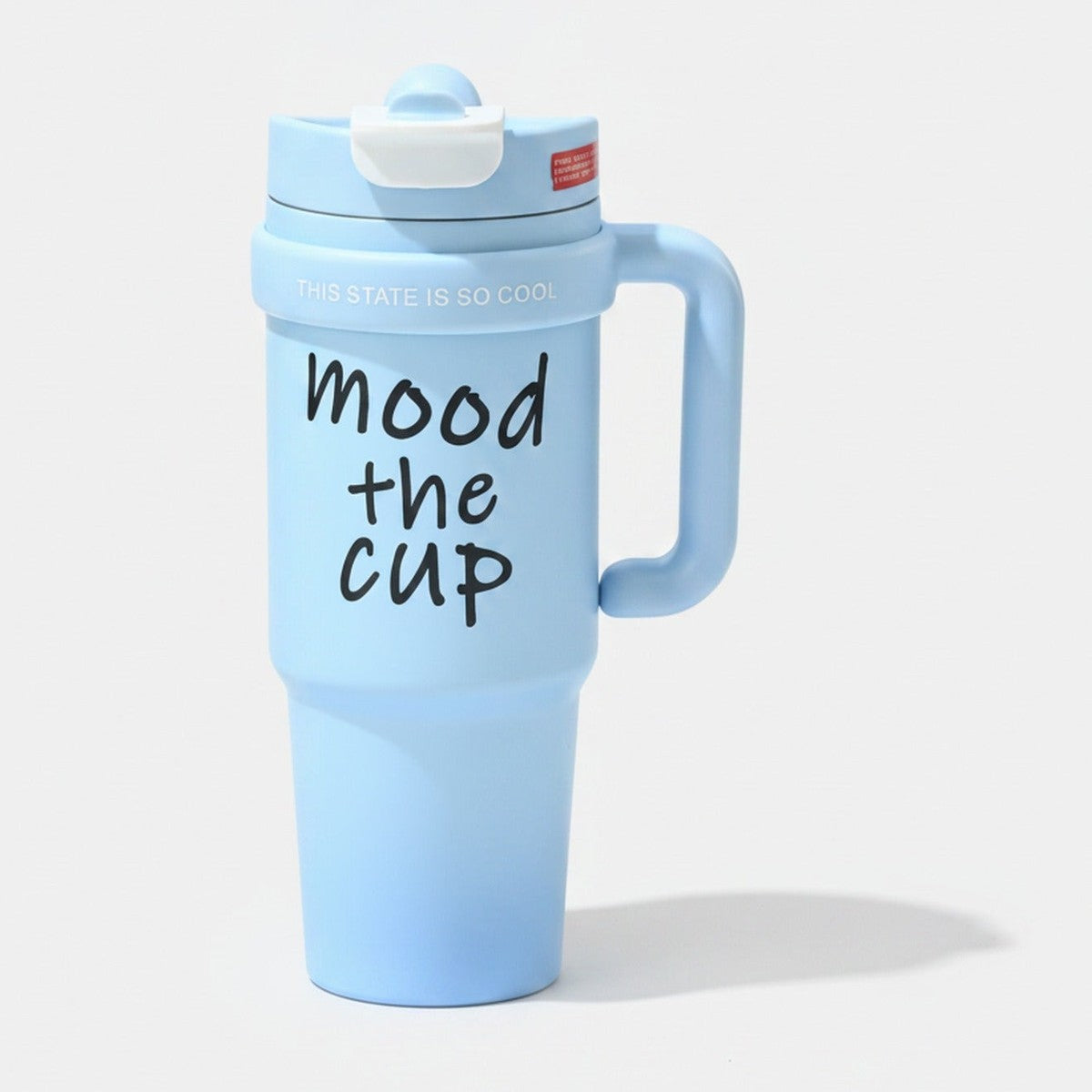 Mood The Cup Tumbler with Handle - Trendy Ice Cup Sunny Blue – novelty & toys (view 1)