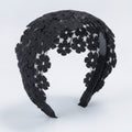 Lace Padded Headband - Black