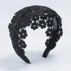 Lace Padded Headband - Black