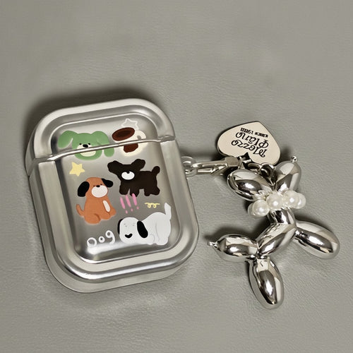 Balloon Pup Earbud Case Charm - Puppy Pack (for AirPods 4)