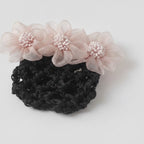 Flower Cluster Hair Claw - Light Pink
