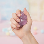Squishy Paw Keychain - Icy Pink - squeeze in hand