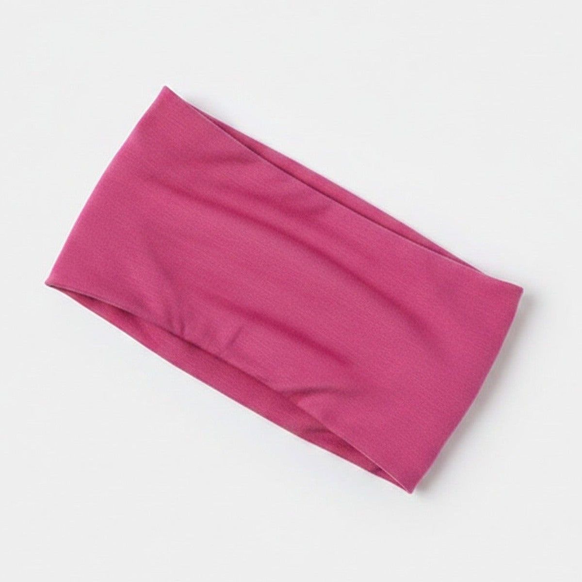 Charcoal Soft Fabric Headwrap Hairband - Magenta – hair accessories (view 1)