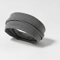 Charcoal Soft Fabric Headwrap Hairband - Light Gray – hair accessories (view 1)
