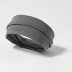 Charcoal Soft Fabric Headwrap Hairband - Light Gray – hair accessories (view 1)
