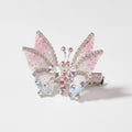 Sparkle Butterfly Hair Claw - Pink & Blue