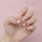 Strawberry Press-On Nail Set - Strawberry Dream