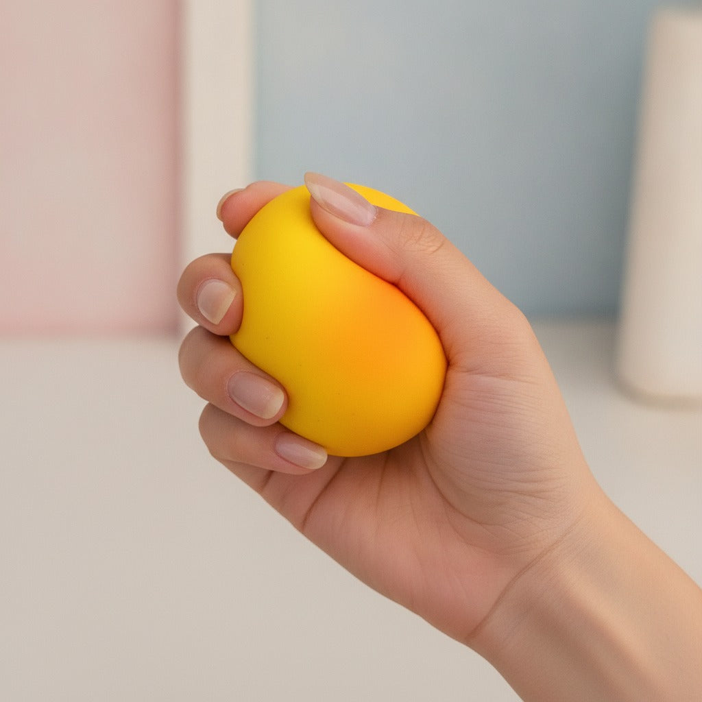 Sunrise gradient stress relief ball - detail