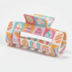 Easter Egg Colorblock Hair Claw Clip - Pastel Patchwork – hair accessories (view 1)