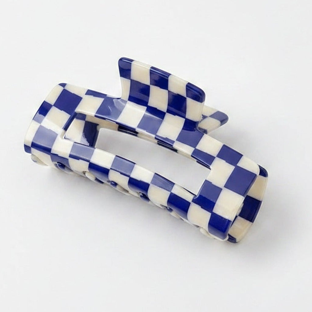 Hair Claw Clip - Navy Large 10.5cm – hair accessories (view 1)