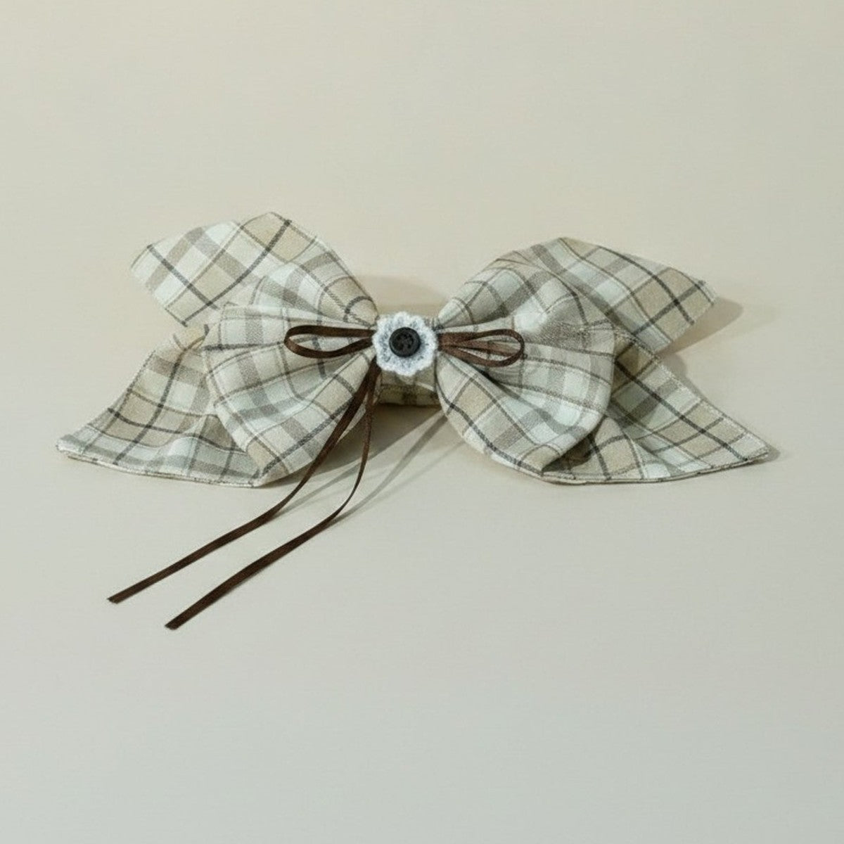 Plaid Pattern Hair Accessory – hair accessories (view 1)