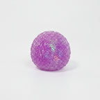 Sparkling Texture Squishy Ball - Purple