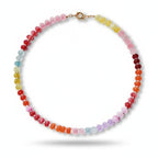 Chunky Gemstone Bead Necklace - Type 7
