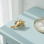 Shell Claw Hair Clip - Bright Yellow