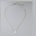 Gold Cross Charm Pendant Necklace – jewelry (view 1)