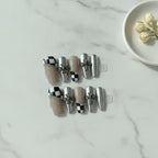 Sacred Cross Nail Art Set - Silver Cross