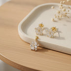 Sparkle Heart Pendant Necklace - Gold