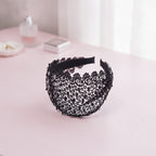 Lace Padded Headband - Black