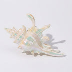 Shell Claw Hair Clip - Yellow